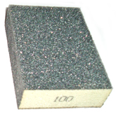Нождачная губка P 100 9,5х6,5х2,5